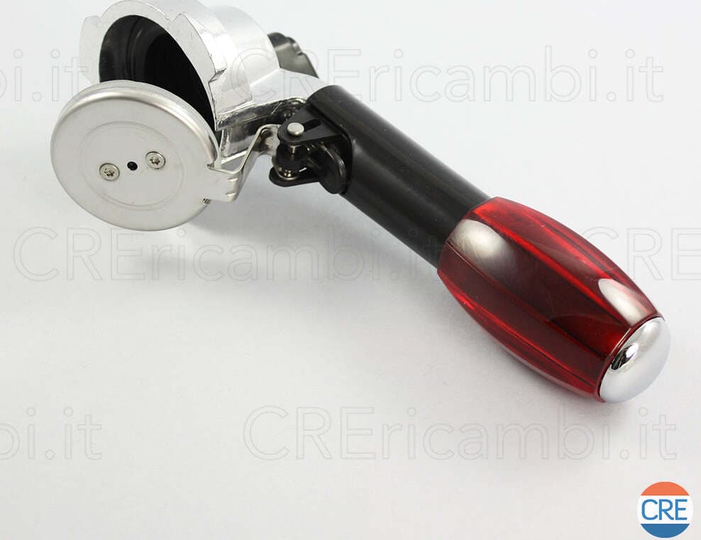 Portacapsule-Alluminio-Rosso-Trasparente-per-Mokona-Trio-CF40,-CF41