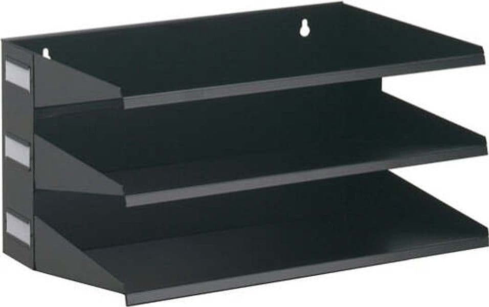 Portadocumenti Sorter Rack - 36x20 5x25 cm - 3 scomparti - nero - Durable Casa e cucina/Arredamento/Studio/Mobiletti e credenze/Cassetti Eurocartuccia - Pavullo, Commerciovirtuoso.it