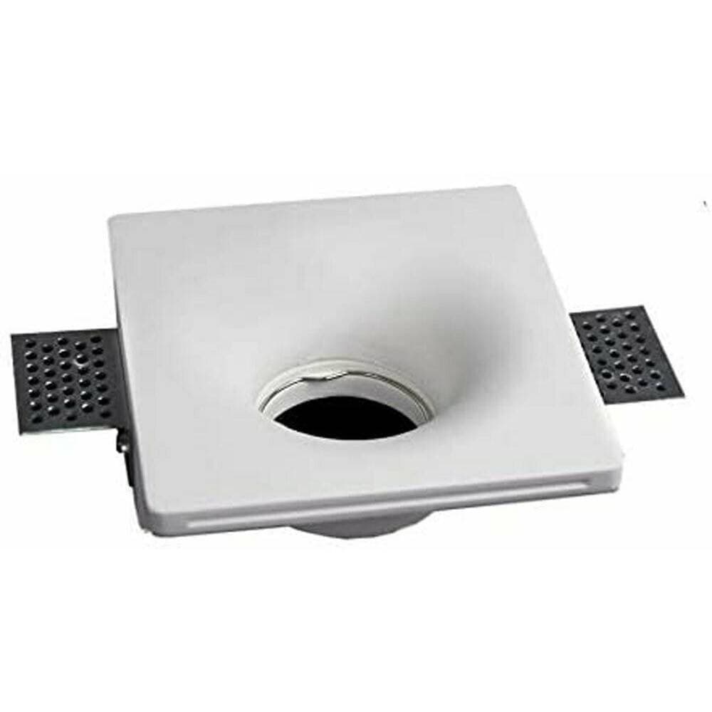 Portafaretto-Incasso-Gesso-Scomparsa-Quadrato-Cono-125x125-Supporto-Faretti-Gs05