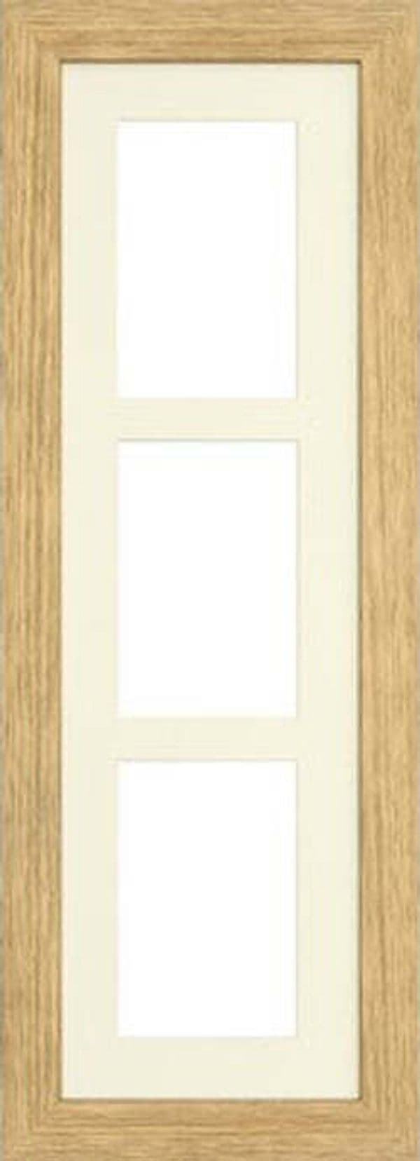 Portafoto legno BASIC 3 foto rovere 17x56 cm Casa e cucina/Decorazioni per interni/Album fotografici cornici e accessori/Cornici foto/Cornici da parete e da tavolo Scontolo.net - Potenza, Commerciovirtuoso.it