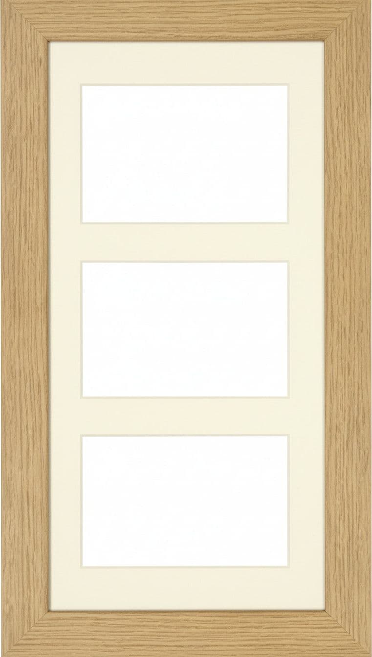 Portafoto legno BASIC 3 foto rovere 20x40 cm Casa e cucina/Decorazioni per interni/Album fotografici cornici e accessori/Cornici foto/Cornici da parete e da tavolo Scontolo.net - Potenza, Commerciovirtuoso.it