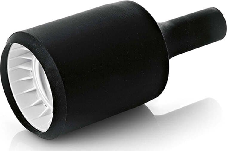 Portalampada-In-Gomma-Colore-Nero