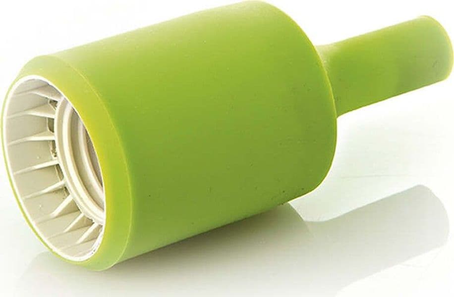 Portalampada-In-Gomma-Colore-Verde