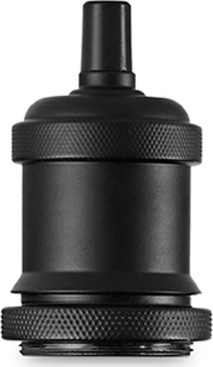 Portalampada-metallo-Perenz-6251-E27-LED-moderno-bianco-opaco-nero-opaco-cromo-lucido-cromo-spazzolato-interno