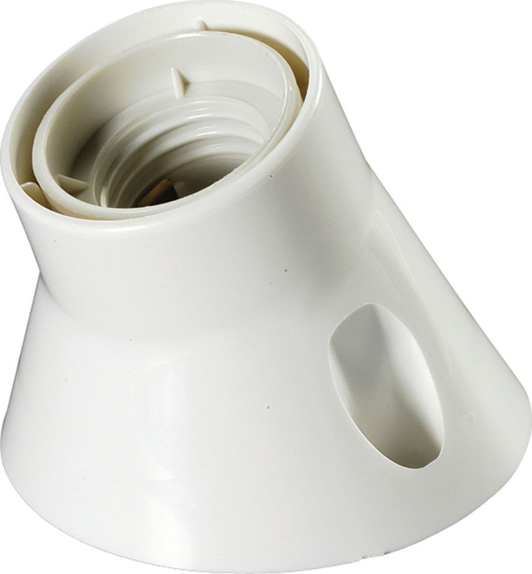 PORTALAMPADA PORTALAMPADE E27 DA PARETE SUPPORTO A MURO PORTA LAMPADA INCLINATO Trade Shop italia - Napoli, Commerciovirtuoso.it