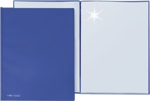 Portalistini Asso - 22x30cm - 30 buste - blu - Sei Rota Cancelleria e prodotti per ufficio/Archivio ufficio e accessori per scrivania/Raccoglitori e accessori per raccoglitori/Raccoglitori/Portalistini Eurocartuccia - Pavullo, Commerciovirtuoso.it