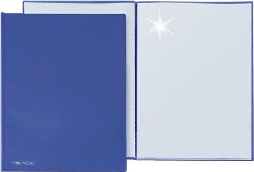 Portalistini Asso - 22x30cm - 40 buste - blu - Sei Rota Cancelleria e prodotti per ufficio/Archivio ufficio e accessori per scrivania/Raccoglitori e accessori per raccoglitori/Raccoglitori/Portalistini Eurocartuccia - Pavullo, Commerciovirtuoso.it