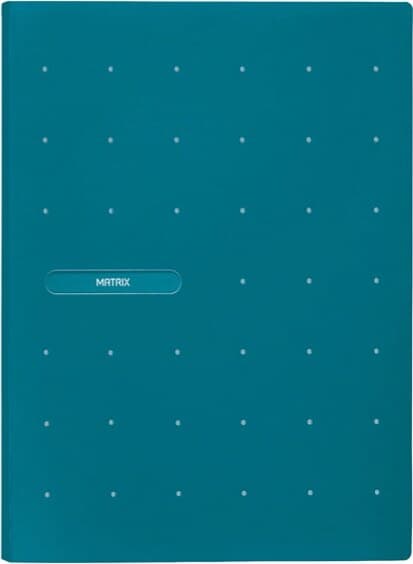 Portalistini Matrix - 22x30 cm - 40 buste - blu ottanio - Favorit Cancelleria e prodotti per ufficio/Archivio ufficio e accessori per scrivania/Raccoglitori e accessori per raccoglitori/Raccoglitori/Portalistini Eurocartuccia - Pavullo, Commerciovirtuoso.it