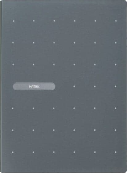 Portalistini Matrix - 22x30 cm - 40 buste - grigio - Favorit Cancelleria e prodotti per ufficio/Archivio ufficio e accessori per scrivania/Raccoglitori e accessori per raccoglitori/Raccoglitori/Portalistini Eurocartuccia - Pavullo, Commerciovirtuoso.it