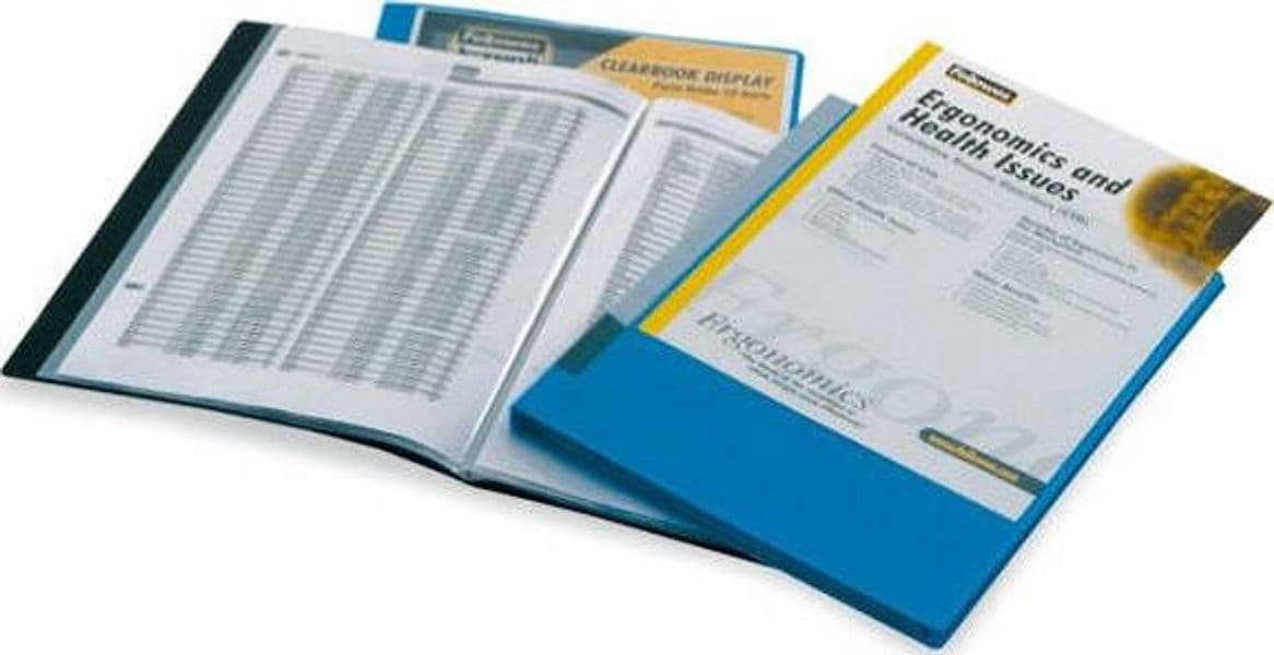 Portalistini personalizzabile Display - 21 5x30 cm - nero - Fellowes - conf. 20 pezzi Cancelleria e prodotti per ufficio/Archivio ufficio e accessori per scrivania/Raccoglitori e accessori per raccoglitori/Raccoglitori/Portalistini Eurocartuccia - Pavullo, Commerciovirtuoso.it