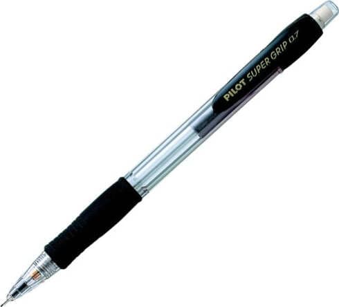 Portamine Super Grip - mina 0 7 mm - nero - Pilot Cancelleria e prodotti per ufficio/Penne matite scrittura e correzione/Matite/Portamine Eurocartuccia - Pavullo, Commerciovirtuoso.it