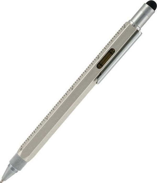 Portamine Tool Pen - punta 0 9mm - argento - Monteverde Cancelleria e prodotti per ufficio/Penne matite scrittura e correzione/Penne e ricariche/Penne a sfera Eurocartuccia - Pavullo, Commerciovirtuoso.it