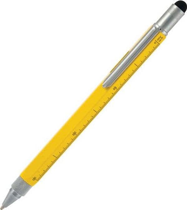 Portamine Tool Pen - punta 0 9mm - giallo - Monteverde Cancelleria e prodotti per ufficio/Penne matite scrittura e correzione/Penne e ricariche/Penne a sfera Eurocartuccia - Pavullo, Commerciovirtuoso.it