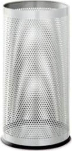 Portaombrelli - metallo traforato - altezza 48 cm - bianco - Perfetto Casa e cucina/Arredamento/Ingresso/Portaombrelli Eurocartuccia - Pavullo, Commerciovirtuoso.it