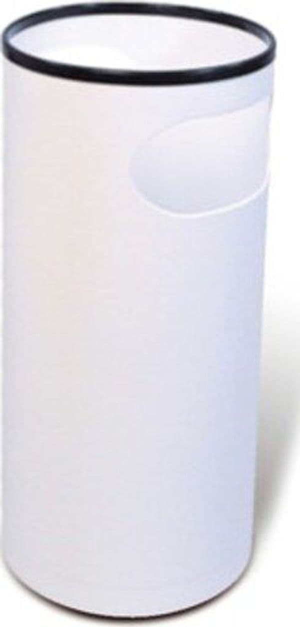 Portaombrelli PS66 - plastica - 22 litri - diametro 25 cm - altezza 52 cm - bianco - Presbitero Casa e cucina/Arredamento/Ingresso/Portaombrelli Eurocartuccia - Pavullo, Commerciovirtuoso.it