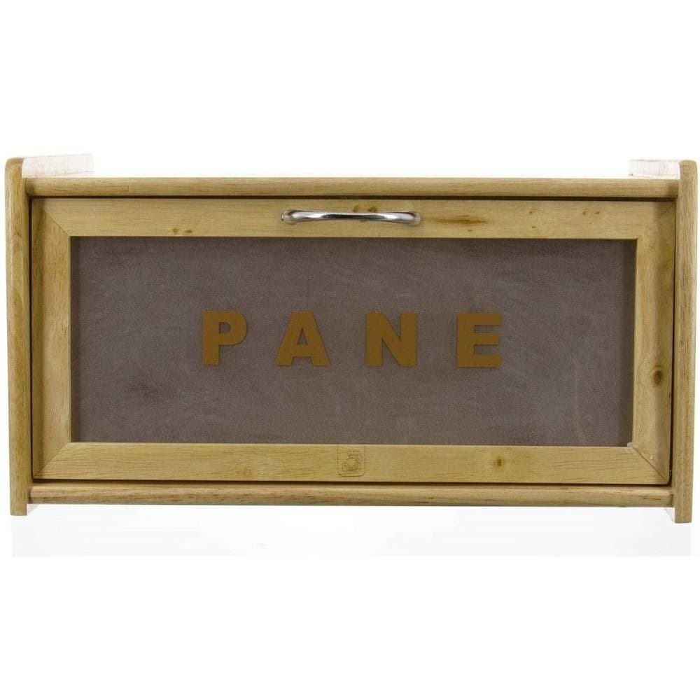 Portapane In Legno Con Vetrina In Vetro Chiusura A Calamita Contenitore 38x22x20cm Casa e cucina/Organizzazione interni/Contenitori e barattoli da cucina/Conservazione cibi/Portapane Trade Shop italia - Napoli, Commerciovirtuoso.it