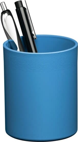 Portapenne Eco - D 80 mm x h 100 mm - azzurro - Durable Cancelleria e prodotti per ufficio/Archivio ufficio e accessori per scrivania/Accessori da scrivania e archiviazione/Vaschette portacorrispondenza Eurocartuccia - Pavullo, Commerciovirtuoso.it