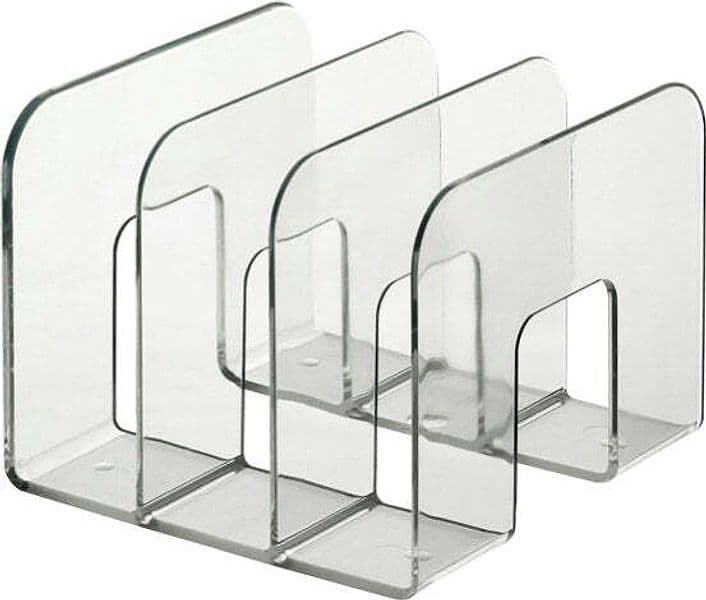 Portariviste Trend - 3 scomparti - 21 5x21 cm - dorso 16 5 cm - trasparente - Durable Cancelleria e prodotti per ufficio/Archivio ufficio e accessori per scrivania/Archivio ufficio/Cartelle/Portariviste Eurocartuccia - Pavullo, Commerciovirtuoso.it