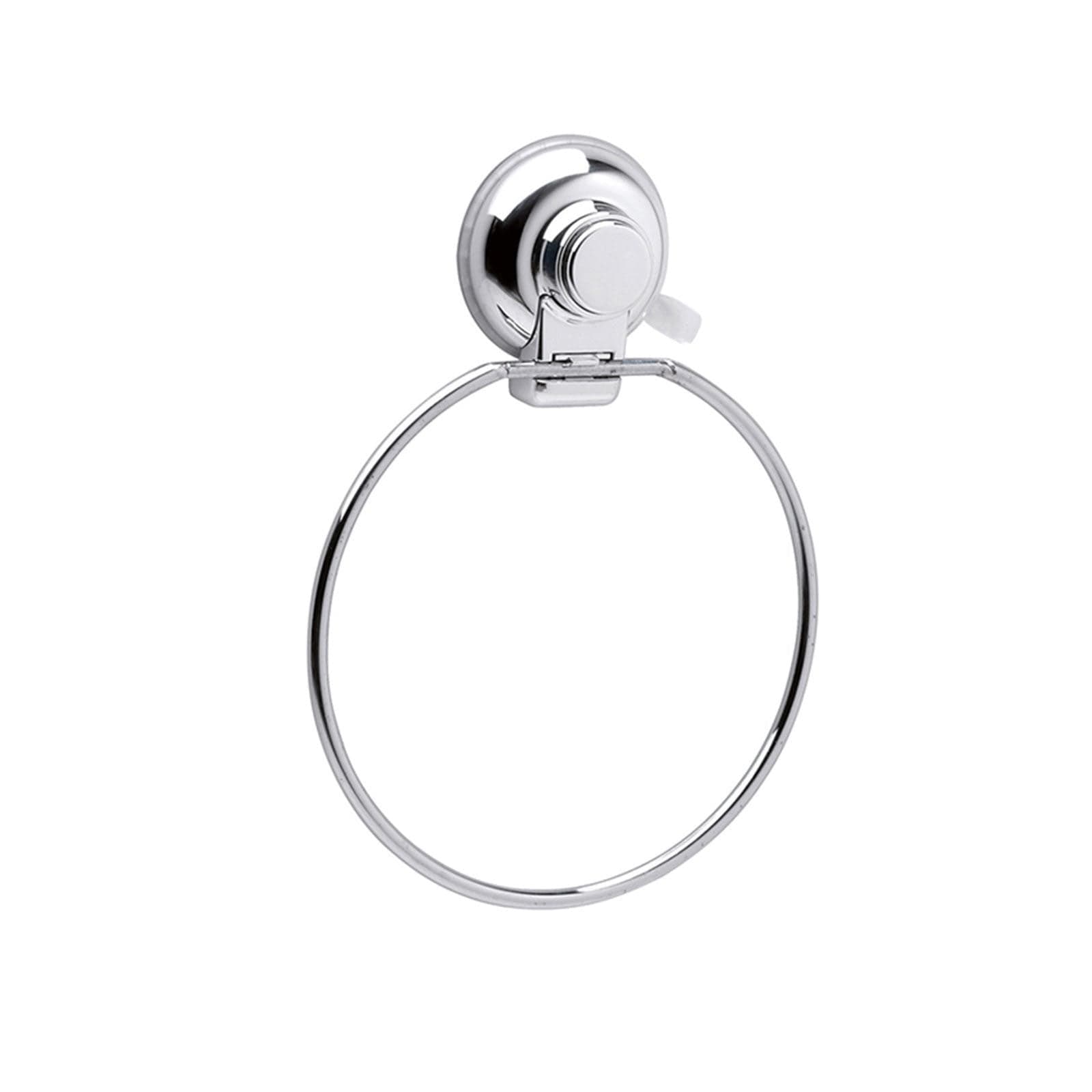 Portasalviette ad anello in metallo cromato in Portasciugamani da parete BagnoClic.it - Pregnana Milanese, commercioVirtuoso.it