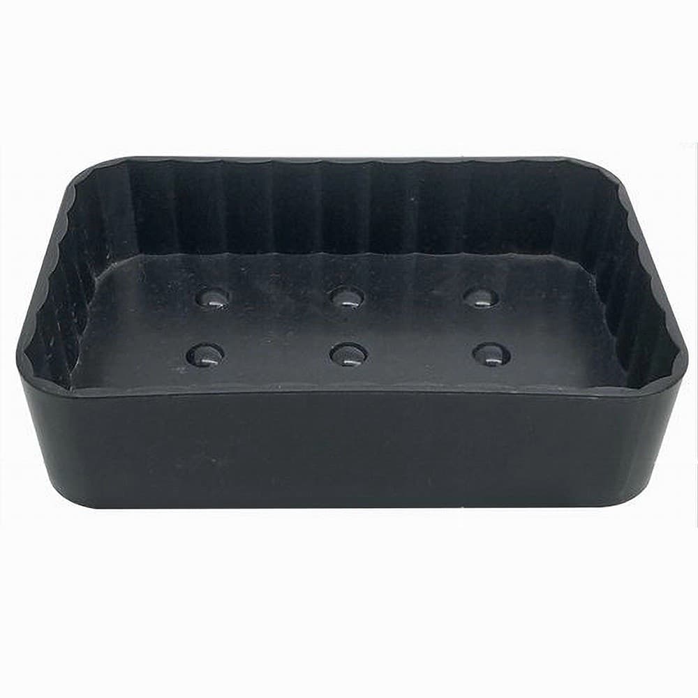PORTASAPONE SAPONETTA DA BAGNO RETTANGOLARE GRIGIO SCURO RIGATO ACCESSORIO 79172 in Portasapone Trade Shop italia - Napoli, commercioVirtuoso.it