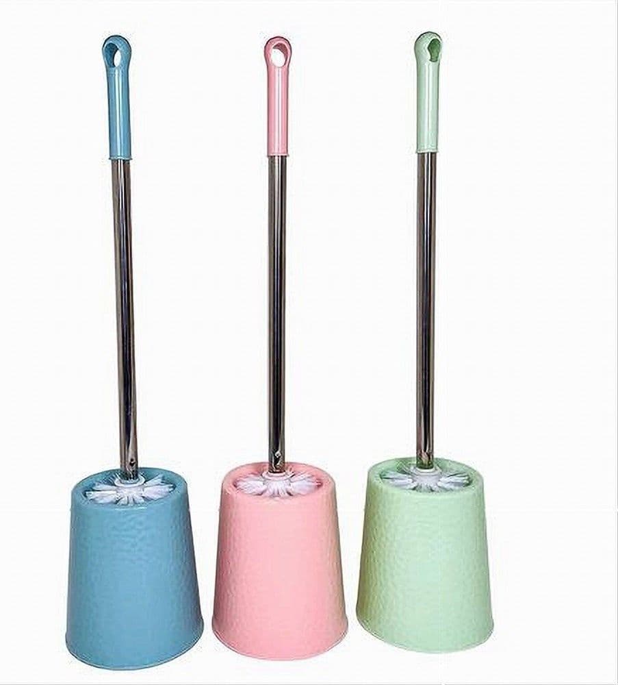 PORTASCOPINO ROTONDO COLORATO LAVORATO PER BAGNO WC TOILETTE CON SCOPINO 79466 in Scopini e porta scopini Trade Shop italia - Napoli, commercioVirtuoso.it