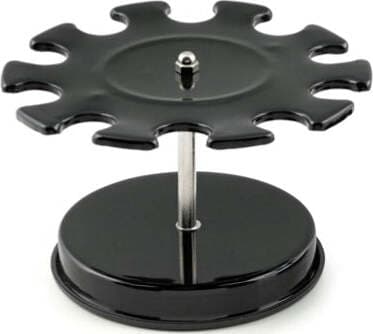 Portatimbri circolare - 10 posti - nero - metallo - Koala Cancelleria e prodotti per ufficio/Archivio ufficio e accessori per scrivania/Etichette divisori per schedario e timbri/Timbri e materiali per timbri/Scatole per timbri Eurocartuccia - Pavullo, Commerciovirtuoso.it