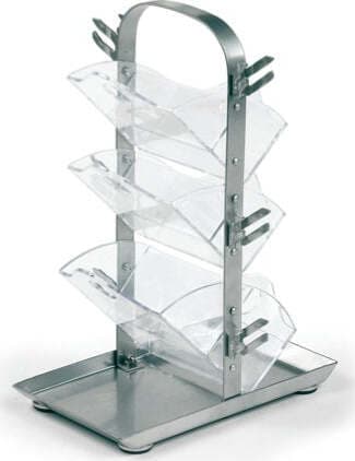 Portatimbri Fishbone - 6+6 posti - silver - Turikan Cancelleria e prodotti per ufficio/Archivio ufficio e accessori per scrivania/Etichette divisori per schedario e timbri/Timbri e materiali per timbri/Scatole per timbri Eurocartuccia - Pavullo, Commerciovirtuoso.it