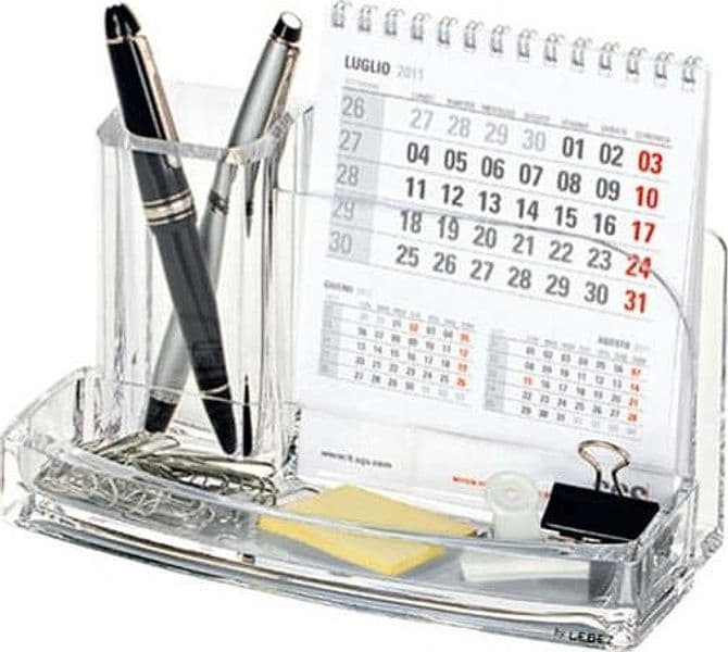 Portatutto da scrivania - acrilico - 20 x 12 x 10 cm - trasparente - Lebez Cancelleria e prodotti per ufficio/Archivio ufficio e accessori per scrivania/Accessori da scrivania e archiviazione/Vaschette portacorrispondenza Eurocartuccia - Pavullo, Commerciovirtuoso.it