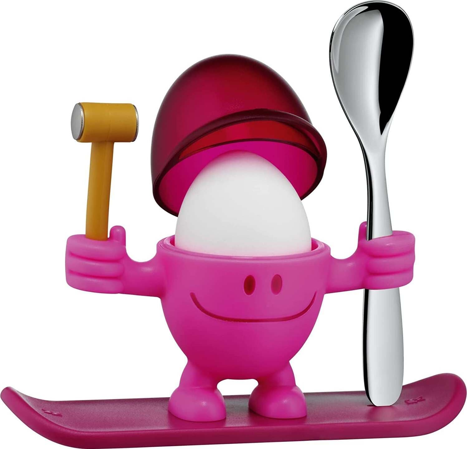 Portauovo-McEgg-Bimbo-con-Cucchiaio-Rosa-Wmf