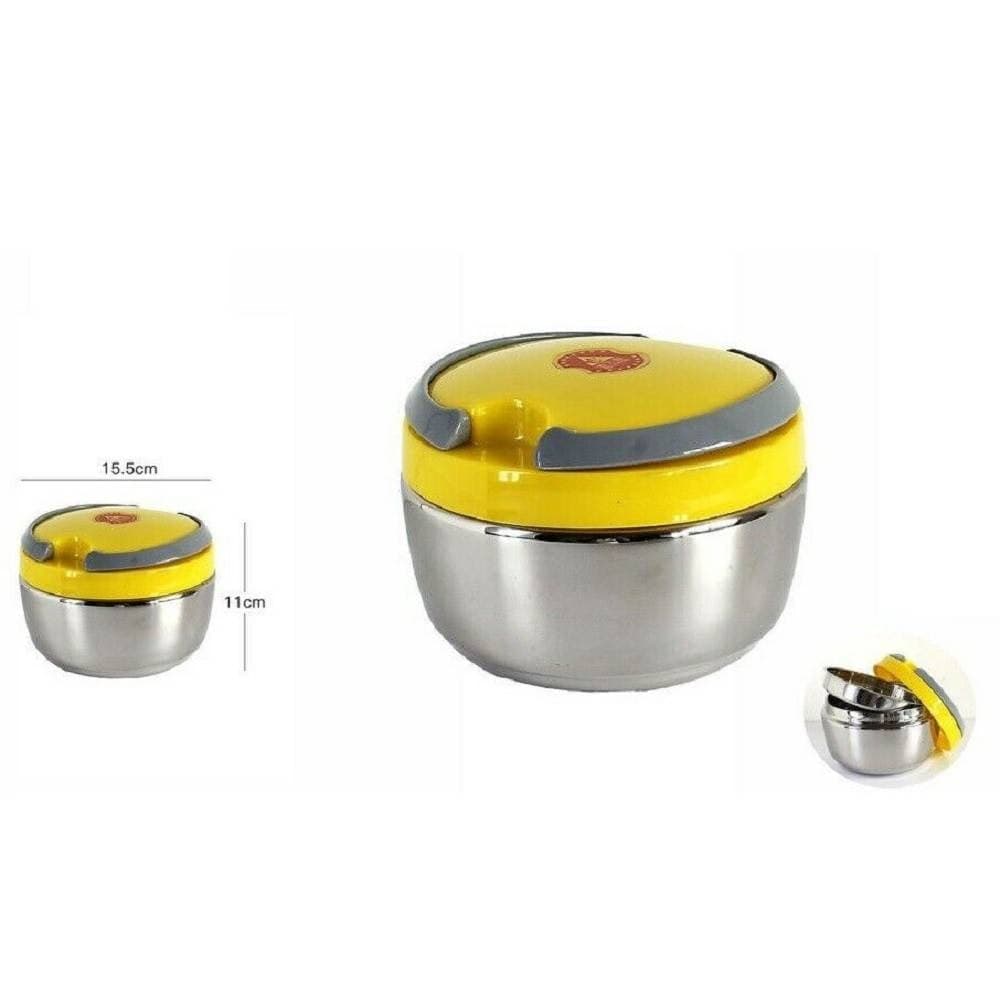 Portavivande Ermetico 800 Ml Contenitore Inox Abs Contenitore Porta Pranzo Casa, arredamento e bricolage > Cucina > Thermos e Shaker Trade Shop italia - Napoli, Commerciovirtuoso.it