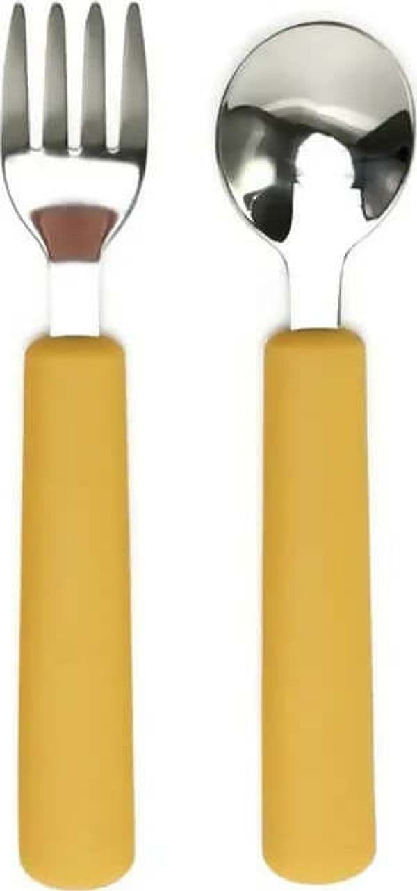 Posate-per-Bambini-Forchetta-E-Cucchiaino---Mustard