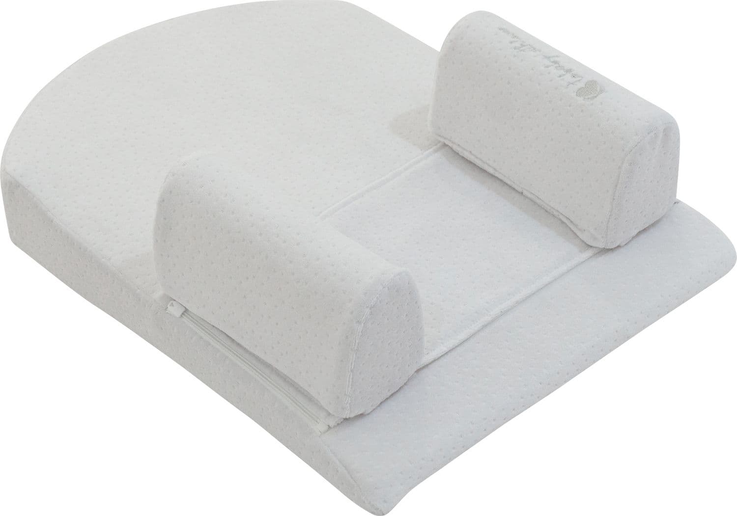 Posizionatore di sonno in Memory Foam Kikkaboo Grigio Velvet