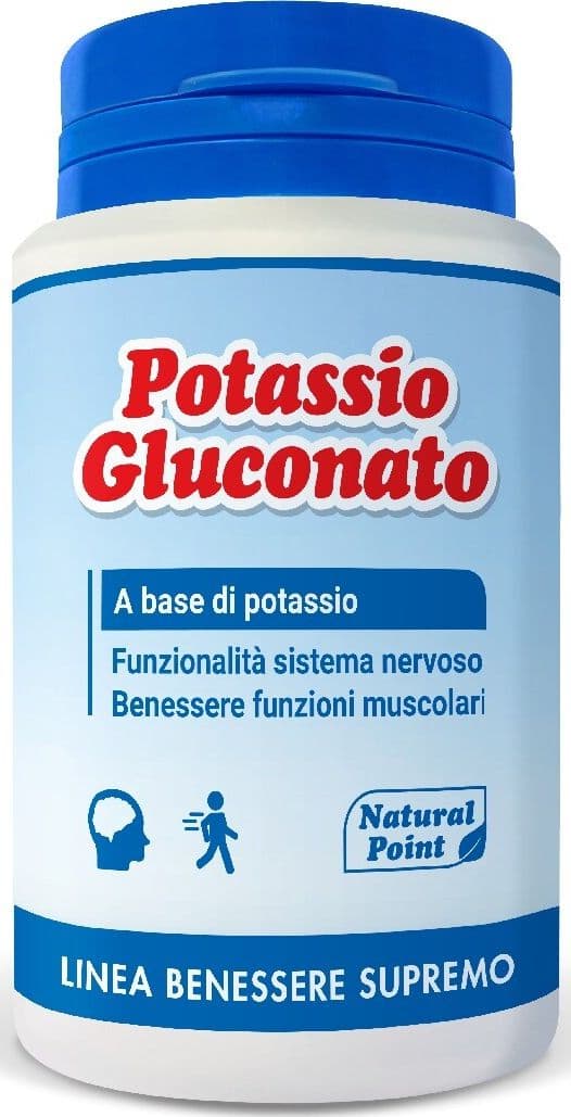 POTASSIO GLUCONATO integratore alimentare 90 compresse Natural Point