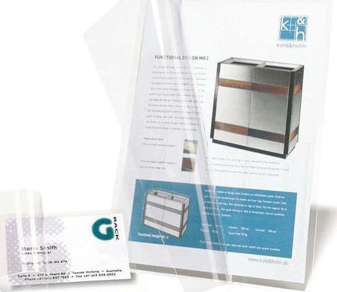 Pouches Self Laminating 11042 - A5 - 160 x 222 mm - a freddo - PPL - 3L - conf. 10 pezzi Cancelleria e prodotti per ufficio/Elettronica per ufficio/Accessori/Pouches per plastificatrici Eurocartuccia - Pavullo, Commerciovirtuoso.it
