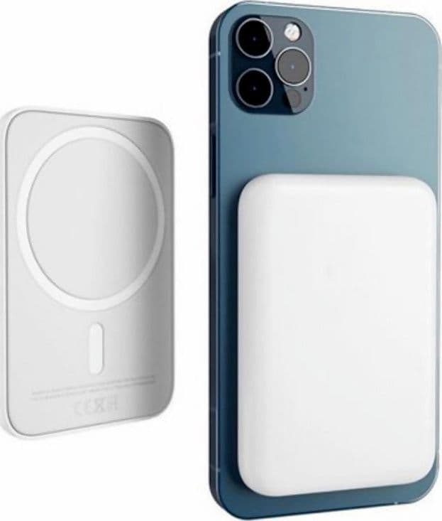Power-bank-magnetico-10000mah-caricabatterie-smartphone-wireless-tascabile