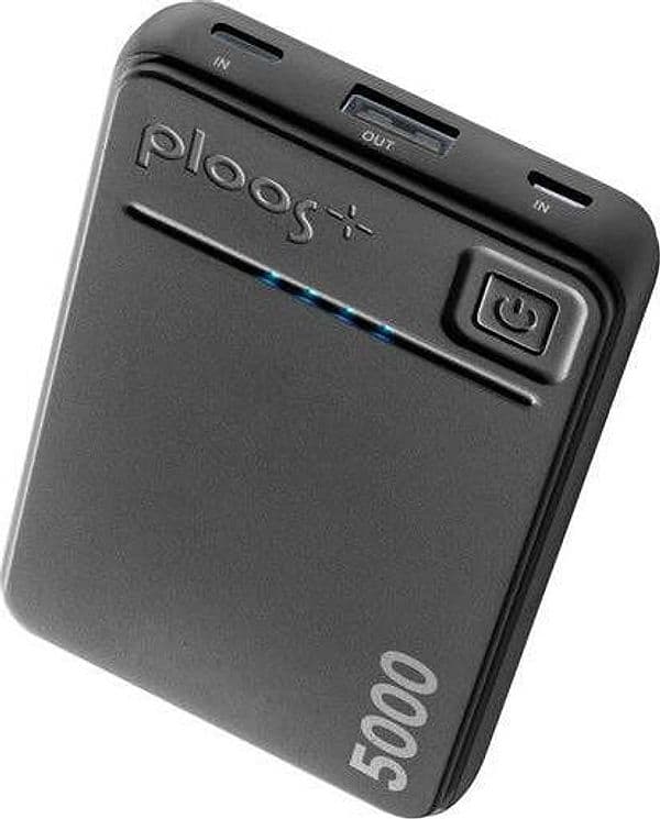powerbank-5000-mah-usb-c-/-microusb-nera