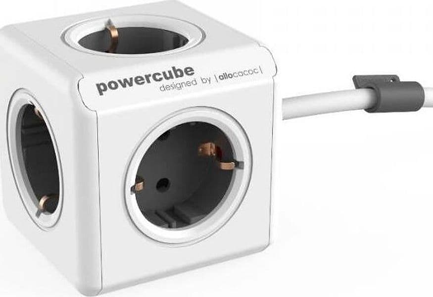 PowerCube-Prolunga-5-Prese-1,5-m-Grigio-Allocacoc