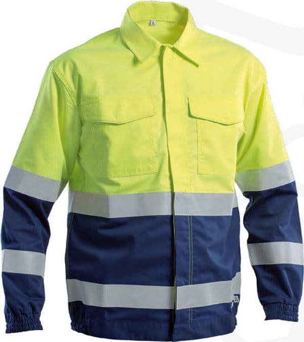 P&P-LOYAL---GIACCA-ALTA-VISIBILITA'-PENTAVALENTE-GIALLA/BLU-TAGLIA-XXL***