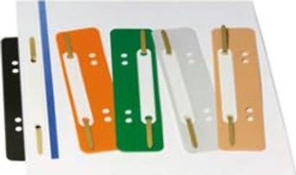 Pressini fermafogli - con linguette in metallo - 38 x 150 mm - colori assortiti - Lebez - conf. 250 pezzi Cancelleria e prodotti per ufficio/Archivio ufficio e accessori per scrivania/Archivio ufficio/Cartelle sospese e accessori/Indici per cartelle sospese Eurocartuccia - Pavullo, Commerciovirtuoso.it