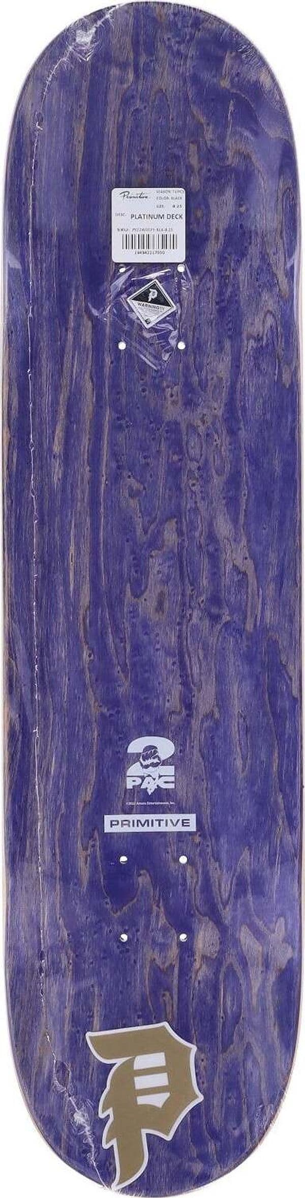 PRIMITIVE-Skateboard-Tavola-Uomo-Platinum-Deck-X-2pac-Royal-Blue-da-uomo