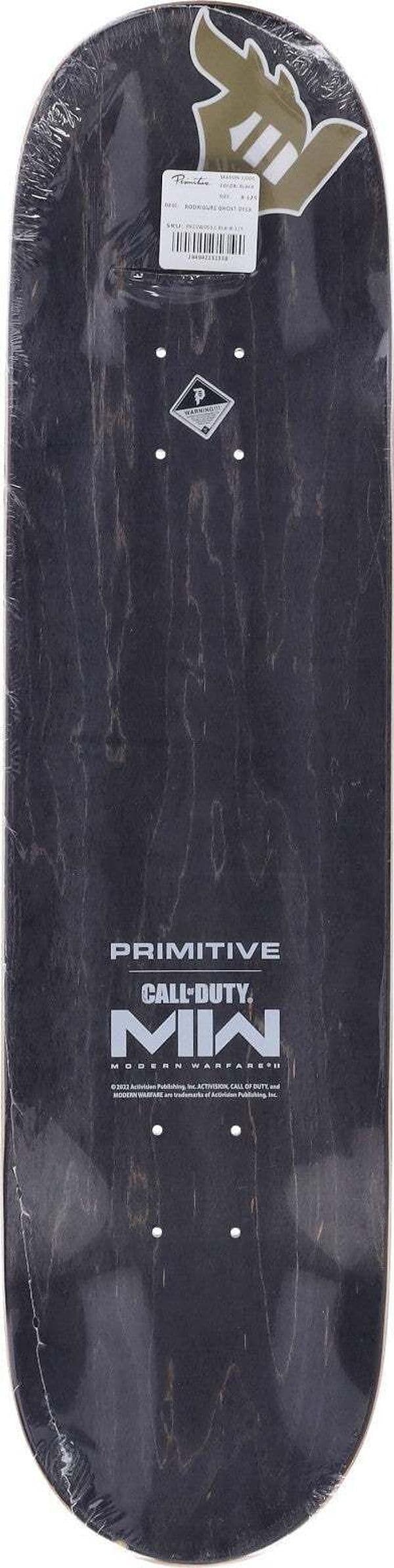 PRIMITIVE-Skateboard-Tavola-Uomo-Rodriguez-Ghost-Deck-X-Call-Of-Duty-Black-da-uomo