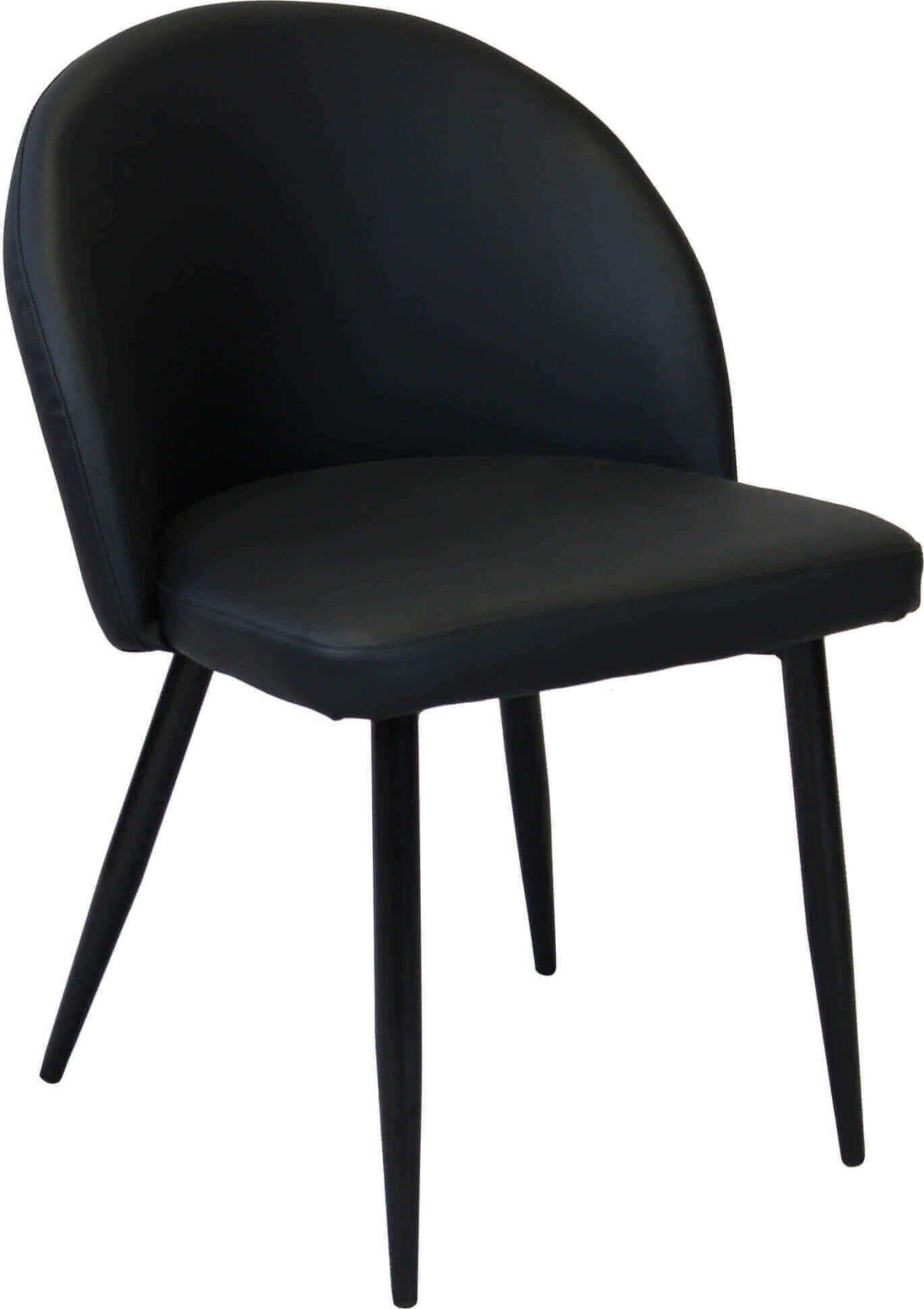 PRINCE---poltrona-imbottita-per-sala-da-pranzo-in-ecopelle-cm-50-x-50-x-76-h-Nero-Milani-Home