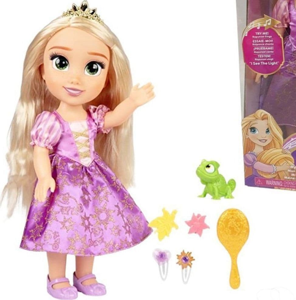 Principessa Disney Rapunzel 38 Cm Bambola Parlante Raperonzolo Canta In Italiano Giochi e giocattoli/Bambole e accessori/Bambole Fashion e accessori/Bambole Fashion Trade Shop italia - Napoli, Commerciovirtuoso.it