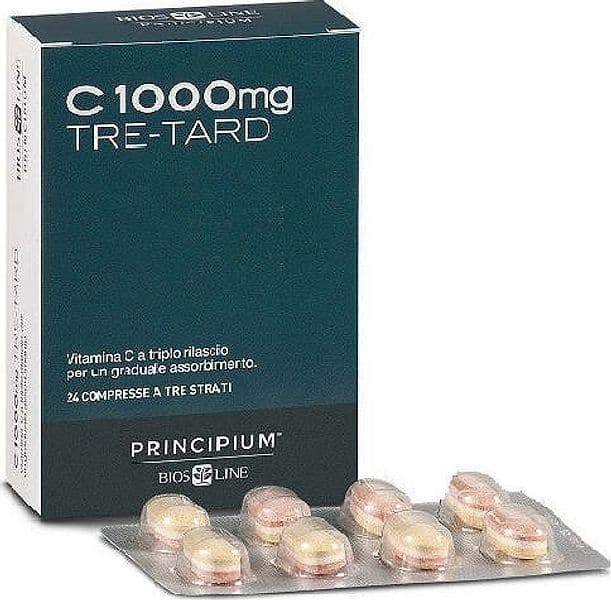 Principium-C-1000-Tre-Tard-24cpr-Bios-Line-Integratore-Alimentare