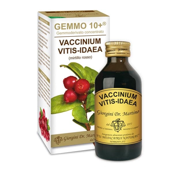 Gemmo 10+ Mirtillo rosso (Vaccinium vitis-idaea) gemmoderivato 100ml in Mirtilli Naturopatica Shop & Therapy - Reggio Calabria, commercioVirtuoso.it