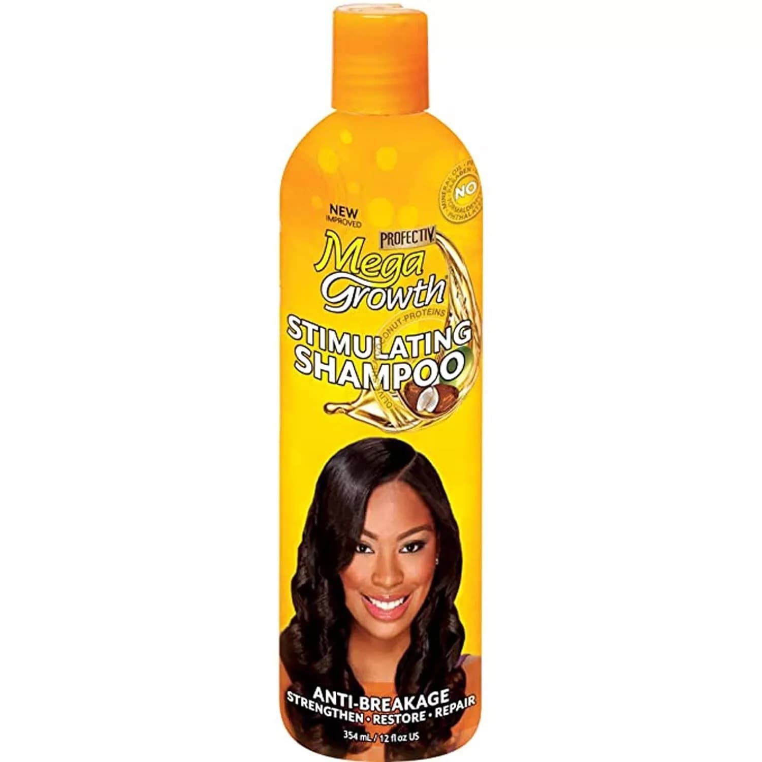 PROFECTIVE MEGA GROWTH ANTI-BREAKAGE STRENGTHENING STIMULATING SHAMPOO /HAIR CARE /HAIR TREATMENT 12oz PER CAPELLI