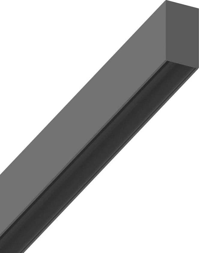 Profilo Alto 100Cm Ego Alluminio Nero