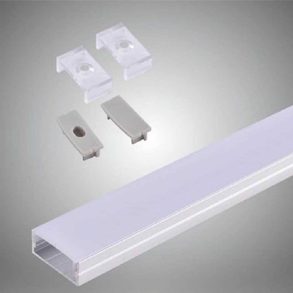 Profilo-In-Alluminio-2-Mt-Slim-Con-Copertura-Opaca-Per-Strip-Led-Strisce-Al-14