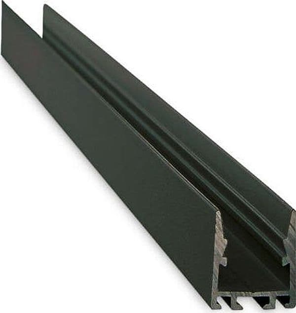 Profilo-Slot-Alluminio-Nero-Sur-D16X22-2M