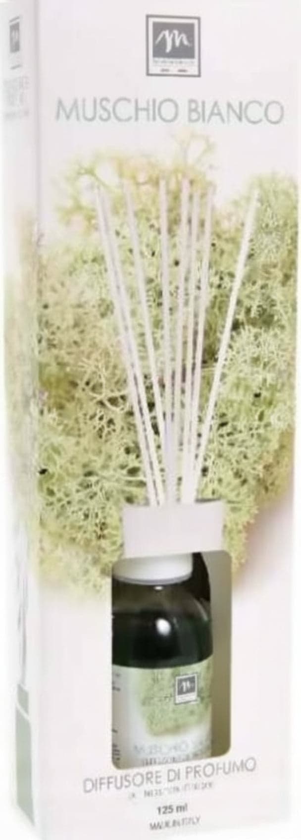 Profuma Ambiente Muschio Bianco 125 Ml Con Bastoncini Made In Italy Mercury Diffusore Bastoncini di Cotone Profumo Profuma Ambiente Tiziana non solo gioielli - Civitanova Marche, Commerciovirtuoso.it